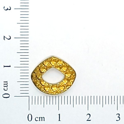 AC LATÃO LEQUE P TXT VZD TRIANGULAR S/ FURO