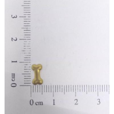 AC LATÃO OSSINHO M 9MM S/ FURO