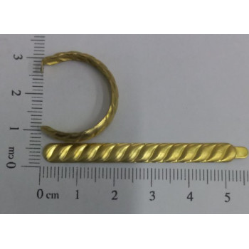 AC LATÃO ARGOLA M CARACOL