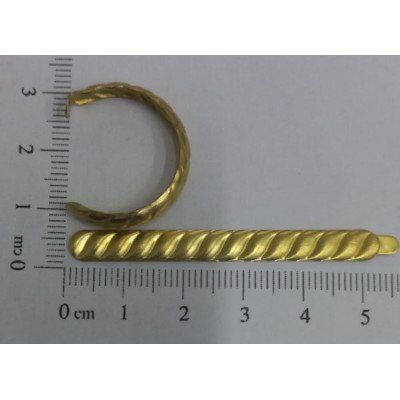 AC LATÃO ARGOLA M CARACOL