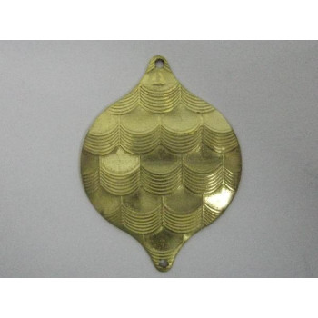 AC LATÃO BALÃO G CHEIO LISO TXT 2 FUROS