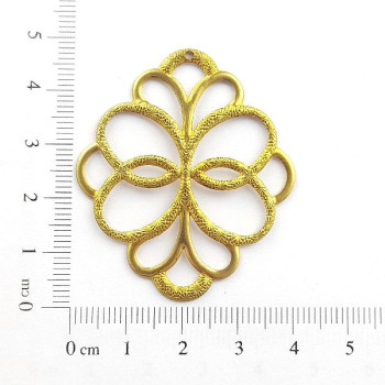 AC LATÃO FLOR G VZD 1 FURO