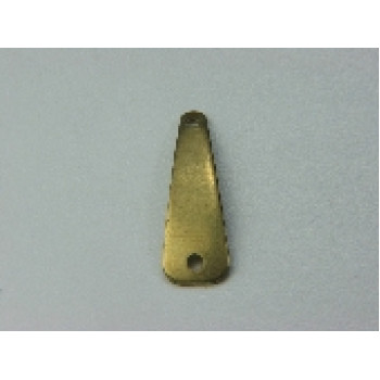 AC LATÃO TRIANGULO P LISO ABL 2 FUROS