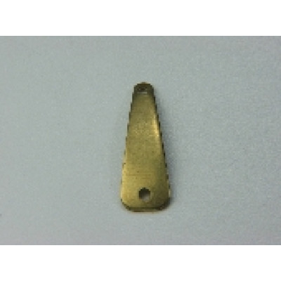 AC LATÃO TRIANGULO P LISO ABL 2 FUROS