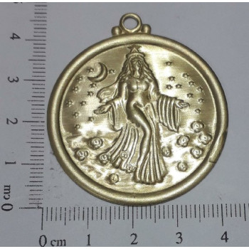 AC LATÃO REDONDO G ORIXÁ IEMANJÁ 1 ARG