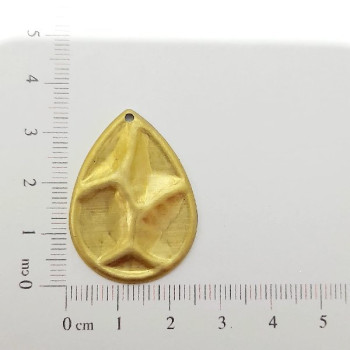 AC LATÃO GOTA CRATERA G 1 FURO