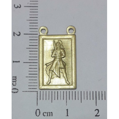 AC LATÃO ESCAPULÁRIO ORIXÁ OGUM 2ARG