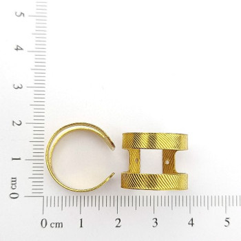 ANEL FALANGE REGULAVEL VAZADO COM RISCOS