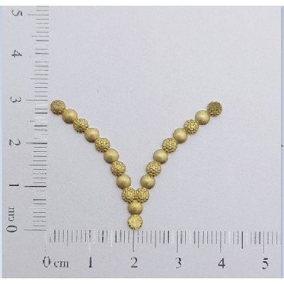 AC LATÃO REDONDOS FORMATO V LISO E TXT