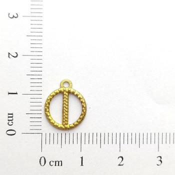 AC LATÃO REDONDO TXT VZD TRAÇO MEIO 1 ARG