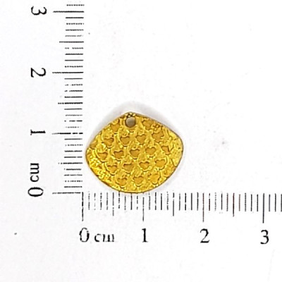 AC LATÃO LEQUE P TXT CHEIO 1 FURO