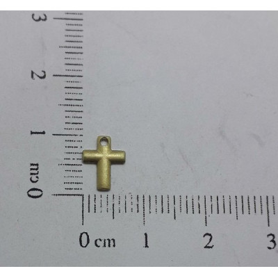 AC LATÃO CRUZ M 9MM LISA ABL 1 FURO