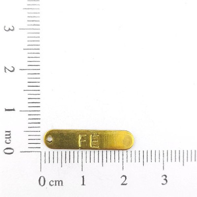 AC LATÃO PATUA FÉ 1 FURO