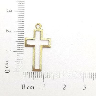 AC LATÃO CRUZ M FINA LISA VZD 1 ARG