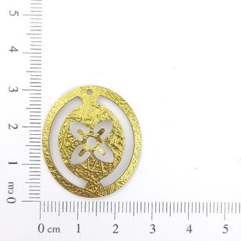 AC LATÃO OVAL CHATÃO SS20 VZD LATERAL TXT 1 FURO