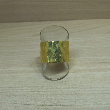 ANEL REGULAVEL 14MM AMASSADO C/ 2 FURO