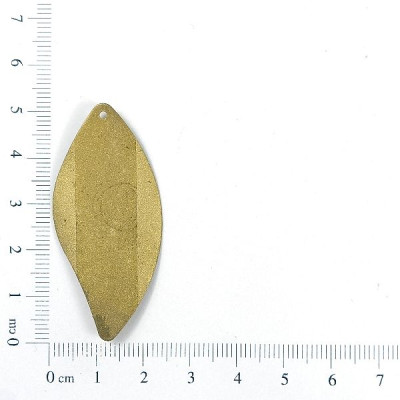 AC LATÃO FOLHA G ABL CHEIA ESQUERDO 1 FURO