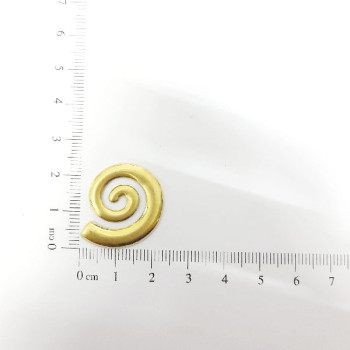 AC LATÃO CARACOL BOLD M VZD 24MM DIREITO