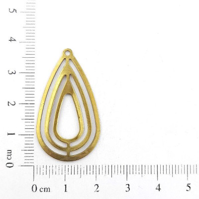 AC LATÃO GOTA GIRA VZD 1 FURO