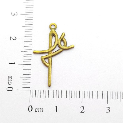 AC LATÃO FÉ G CURSIVA 1 ARG