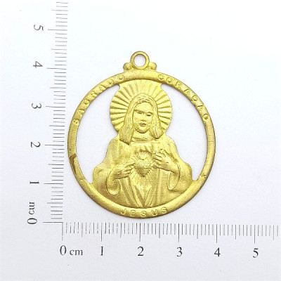 AC LATÃO MEDALHA G SC DE JESUS VZD 1 ARG