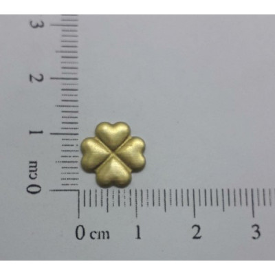 AC LATÃO TREVO G 12MM ABL LISO S/ FURO