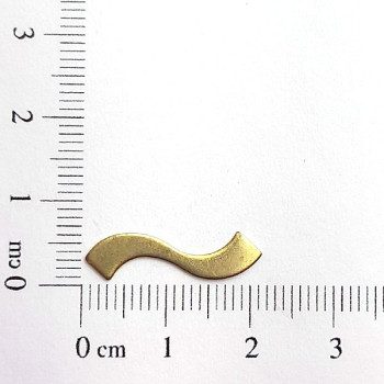 AC LATÃO ONDA LISA S/ FURO