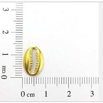 AC LATÃO BÚZIOS G 16MM S/ ARG