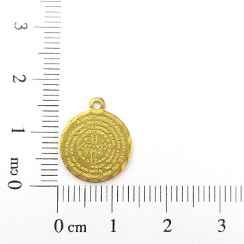 AC LATÃO REDONDO A CRUZ SAGRADA 1 ARG