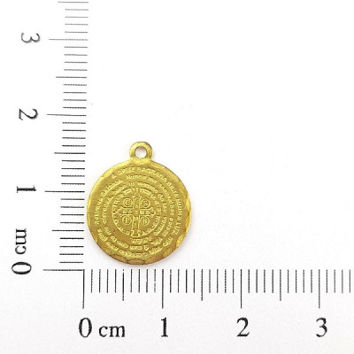 AC LATÃO REDONDO A CRUZ SAGRADA 1 ARG