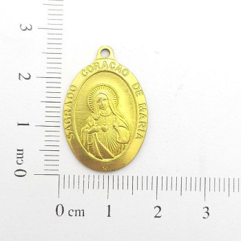 AC LATÃO MEDALHA SC DE MARIA 1 ARG