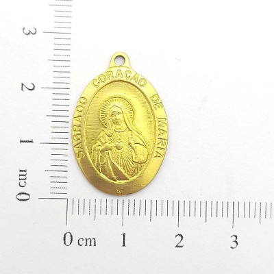 AC LATÃO MEDALHA SC DE MARIA 1 ARG