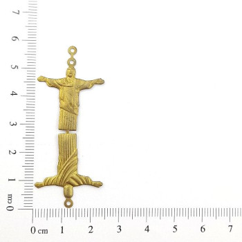 AC LATÃO CRISTO REDENTOR DUPLO