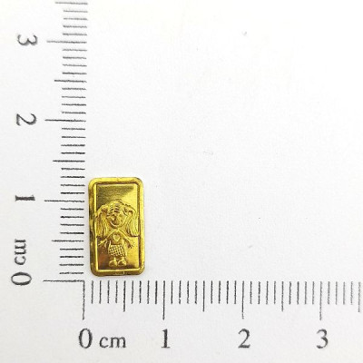 AC LATÃO RETANGULO MENINA S/ FURO