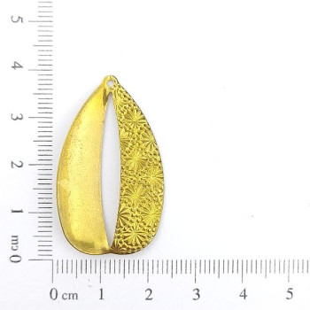 AC LATÃO GOTA 3D DIREITO TXT 1 FURO