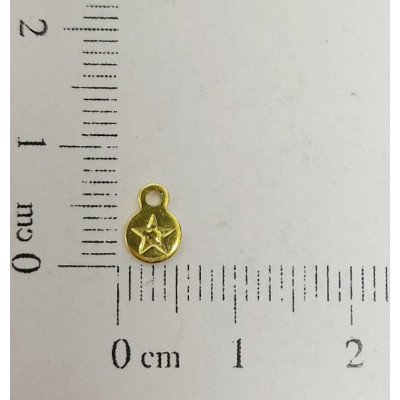 AC LATÃO REDONDO MINI ESTRELA 1 ARG