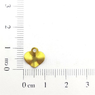 AC LATÃO CORAÇÃO ONDULADO P 1 ARG