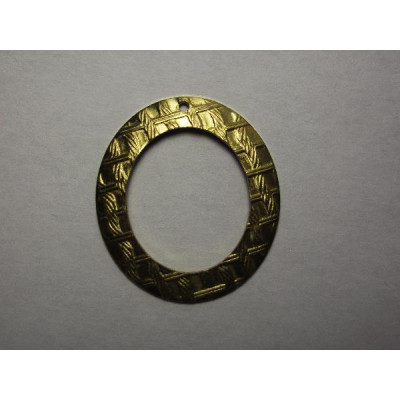 AC LATÃO REDONDO G VZD TXT TRANÇADO 1 FUROS