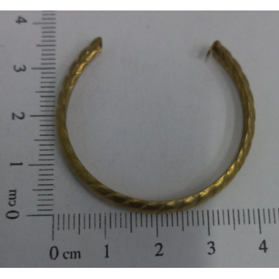 AC LATÃO ARGOLA G CARACOL