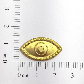 AC LATÃO OLHO GREGO BORDA S/ ARG