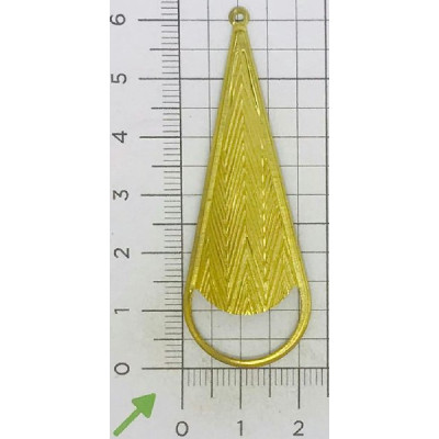 AC LATÃO GOTA G TXT ZIG ZAG VZD BAIXO BORDA 1 ARG