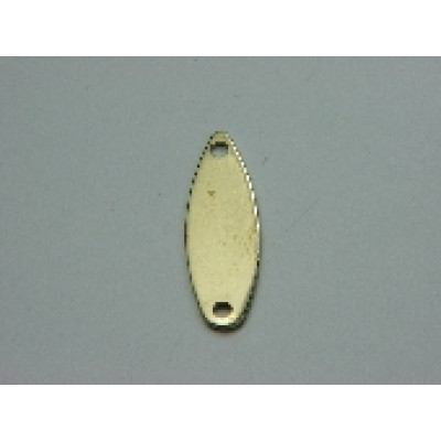 AC LATÃO PRANCHA LISA 2 FUROS