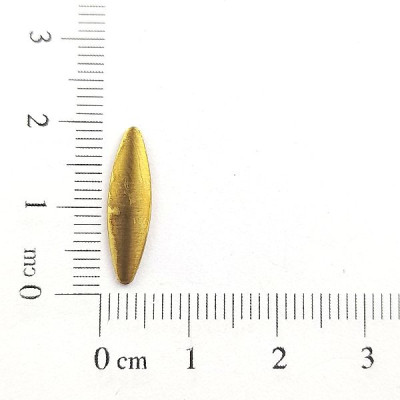 AC LATÃO NAVETE M FINA LISA ABL S/ FURO