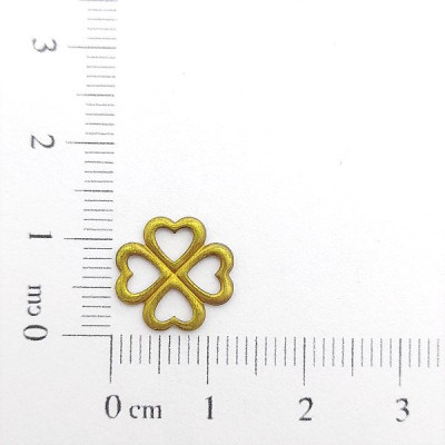 AC LATÃO TREVO VZD LISO S/ ARG