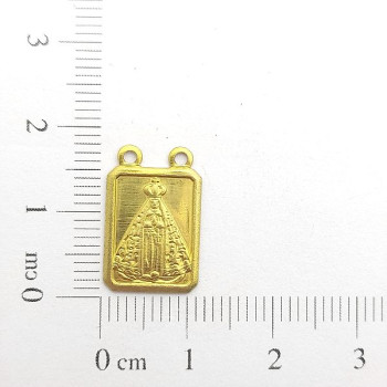 AC LATÃO ESCAPULÁRIO NSS SRA APARECIDA