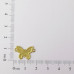 AC LATÃO BORBOLETA 11MM BORDA 2 ARG