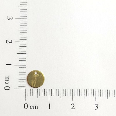 AC LATÃO REDONDO 7MM LISO RETO 1 FURO