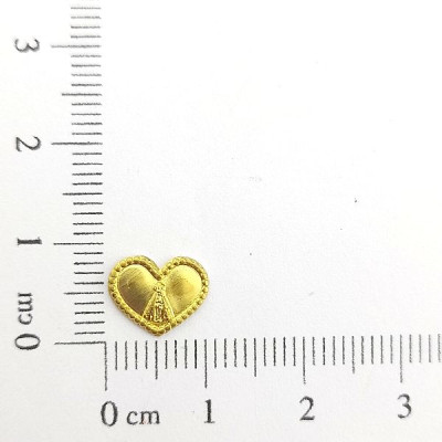 AC LATÃO CORAÇÃO P NSS SRA APARECIDA S/ ARG