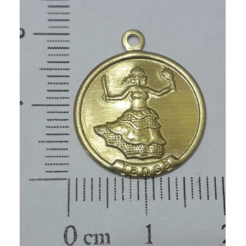 AC LATÃO REDONDO ORIXÁ IANSÃ 1 ARG