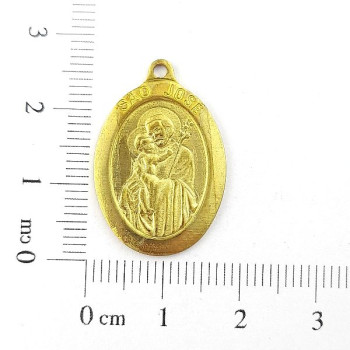 AC LATÃO MEDALHA SÃO JOSÉ 1 ARG